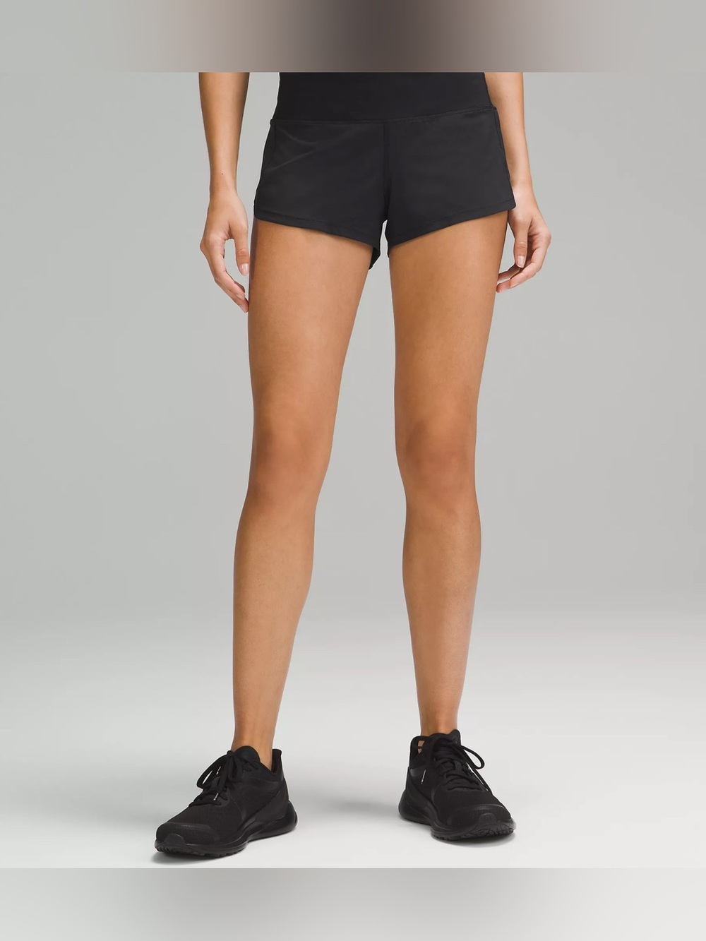 Lululemon Navy Speed Up Low-Rise Lined Short 2.5" — 10 - Picture 8 of 10